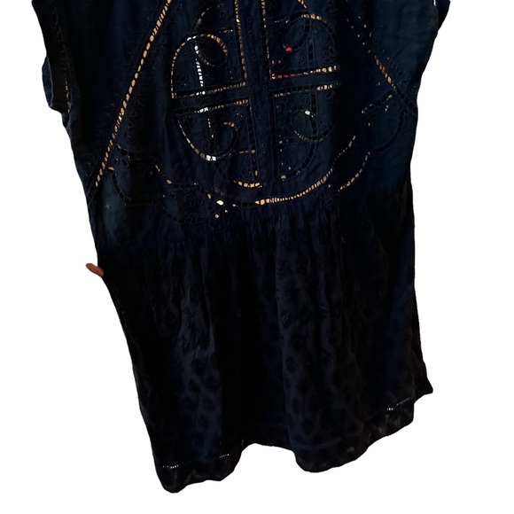 Vanessa Virginia Anthropologie Cutout Embroidered Dress - Picture 7 of 12